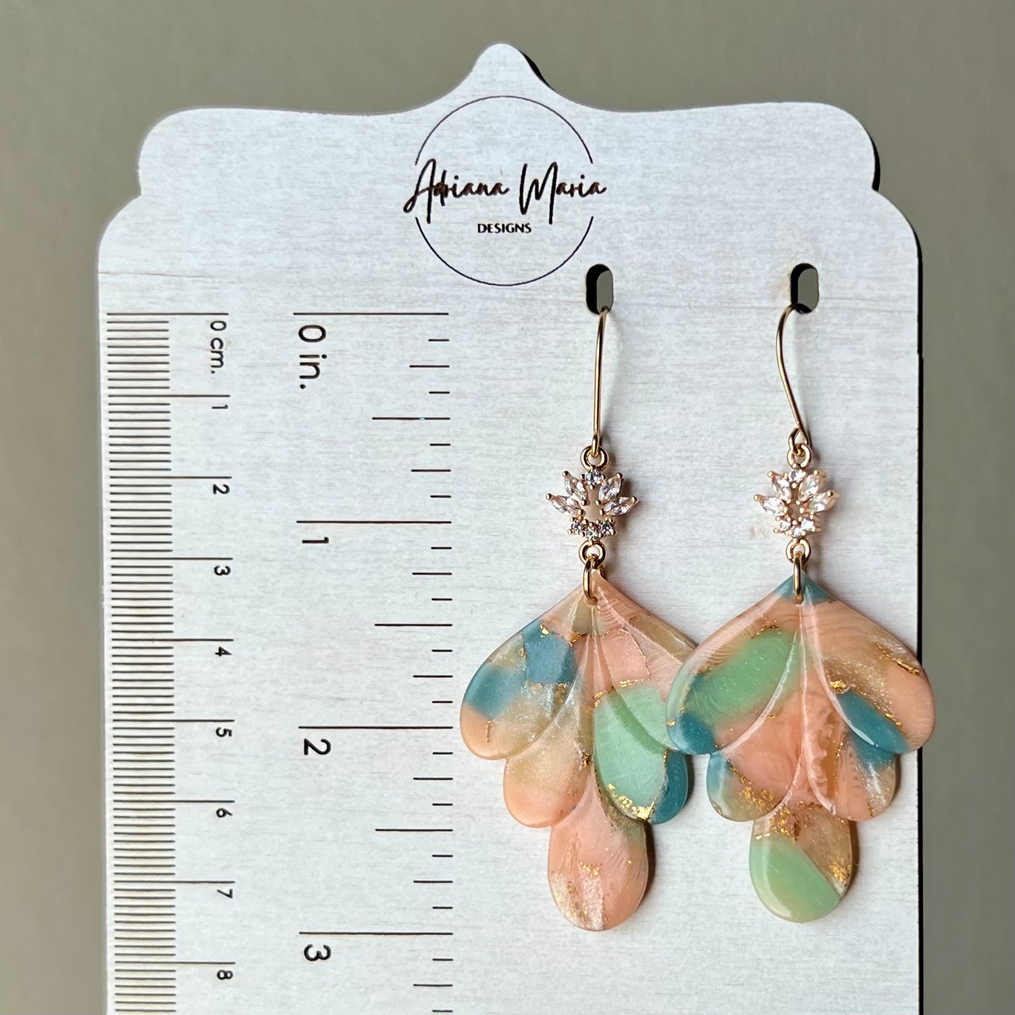 Lucelle Collection: Polymer Clay Statement Earrings