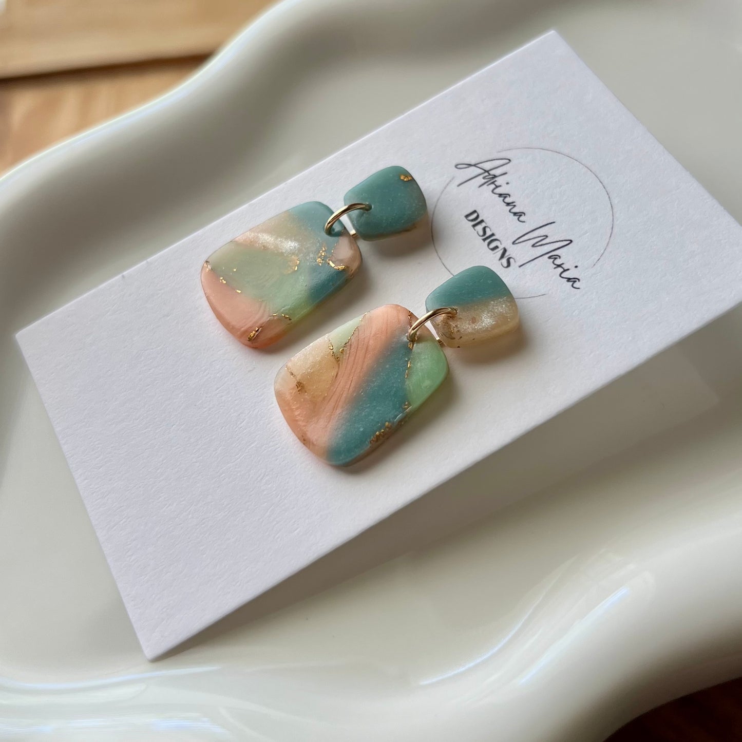 Lucelle Collection: Polymer Clay Earrings