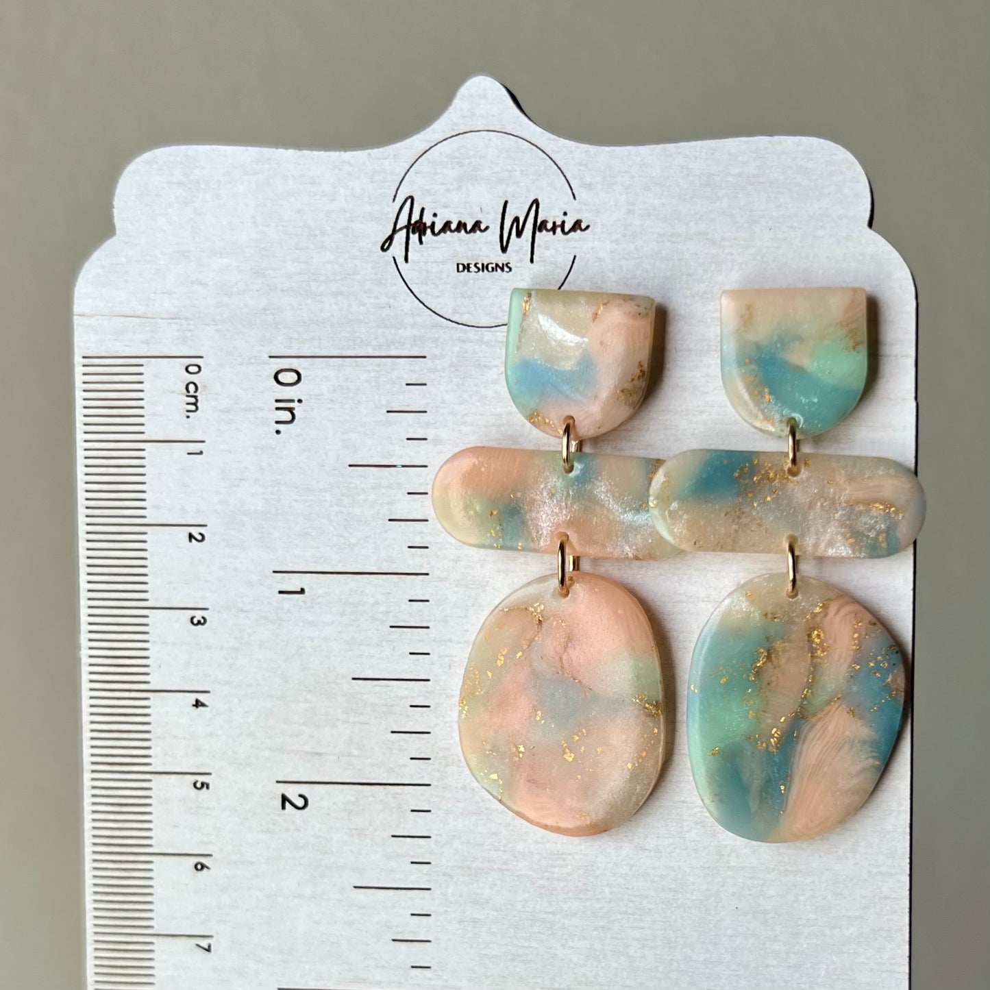 Lucelle Collection: Polymer Clay Statement Earrings