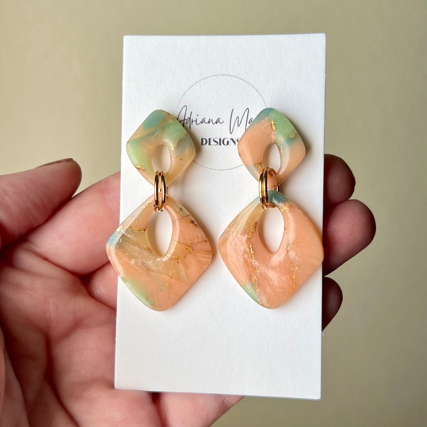 Lucelle Collection: Polymer Clay Earrings