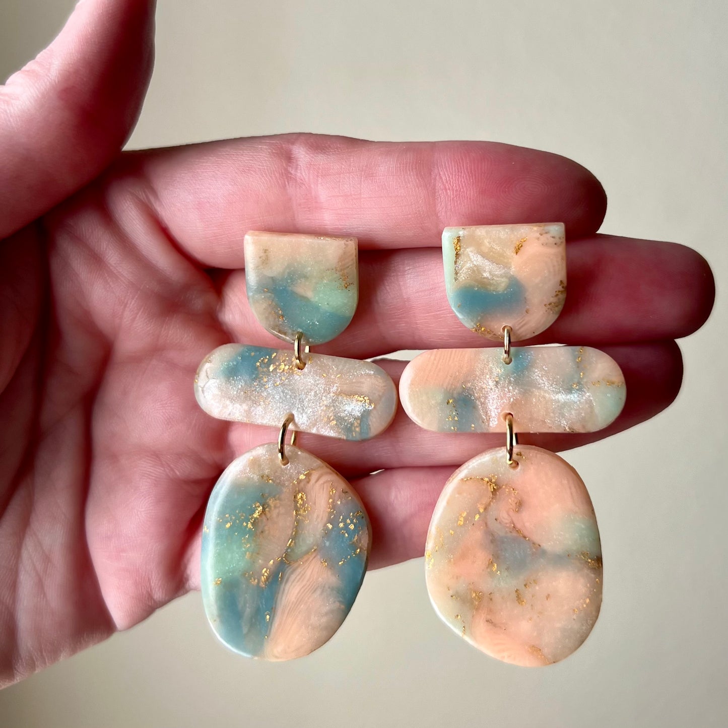 Lucelle Collection: Polymer Clay Statement Earrings
