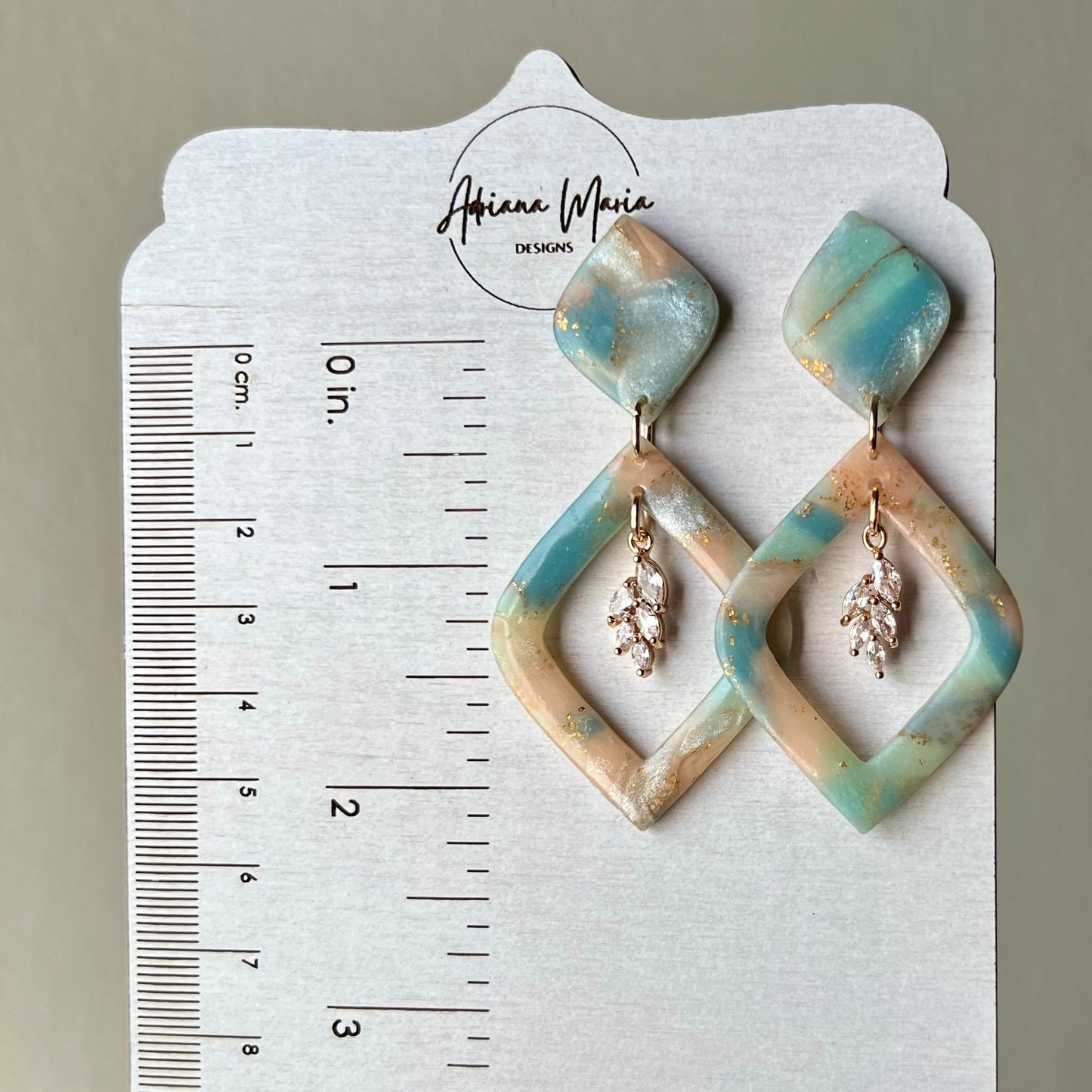 Lucelle Collection: Polymer Clay Statement Earrings