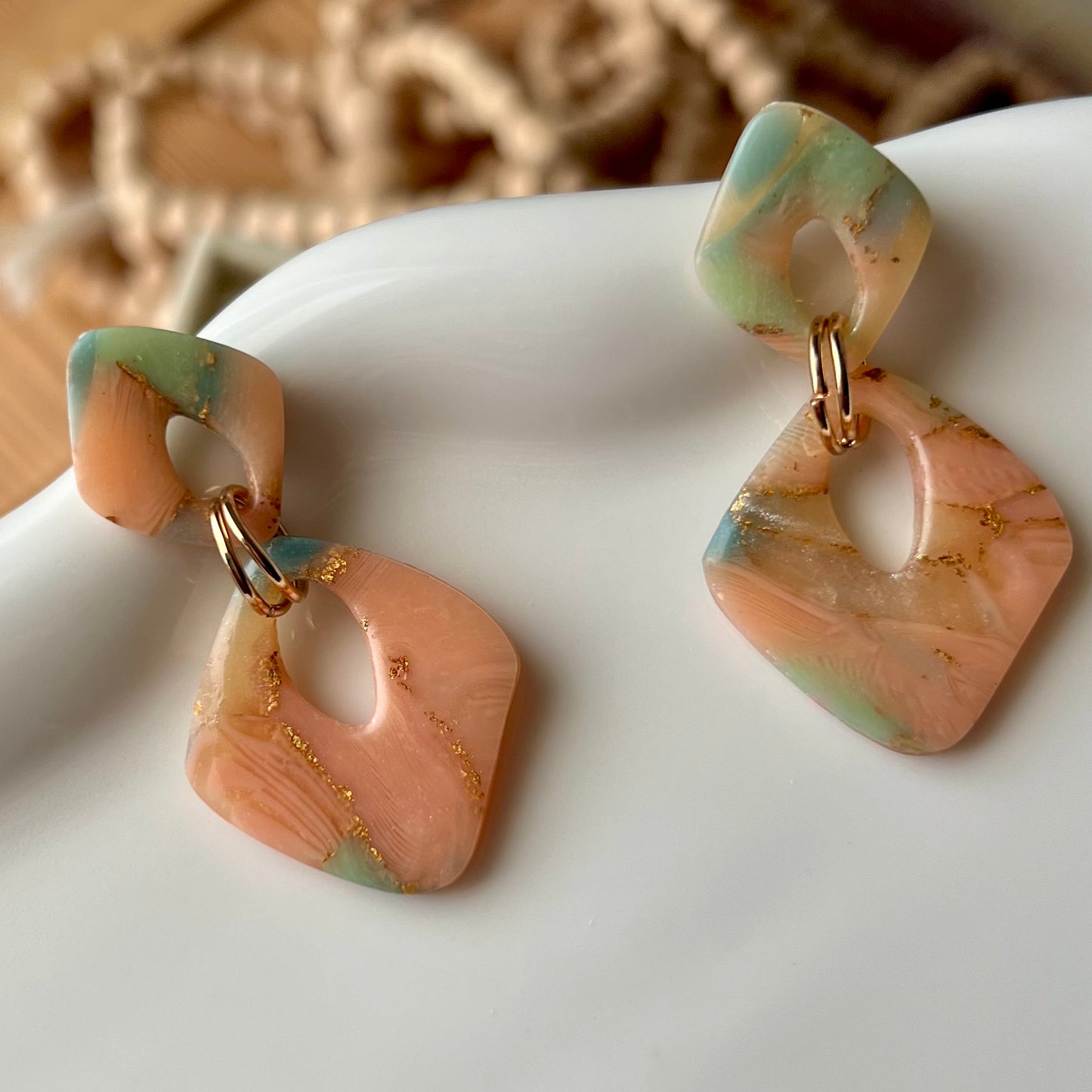 Lucelle Collection: Polymer Clay Earrings