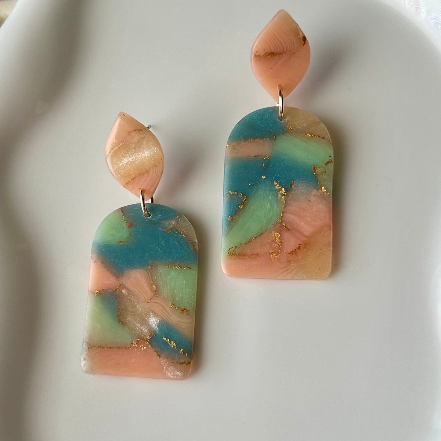 Lucelle Collection: Polymer Clay Earrings