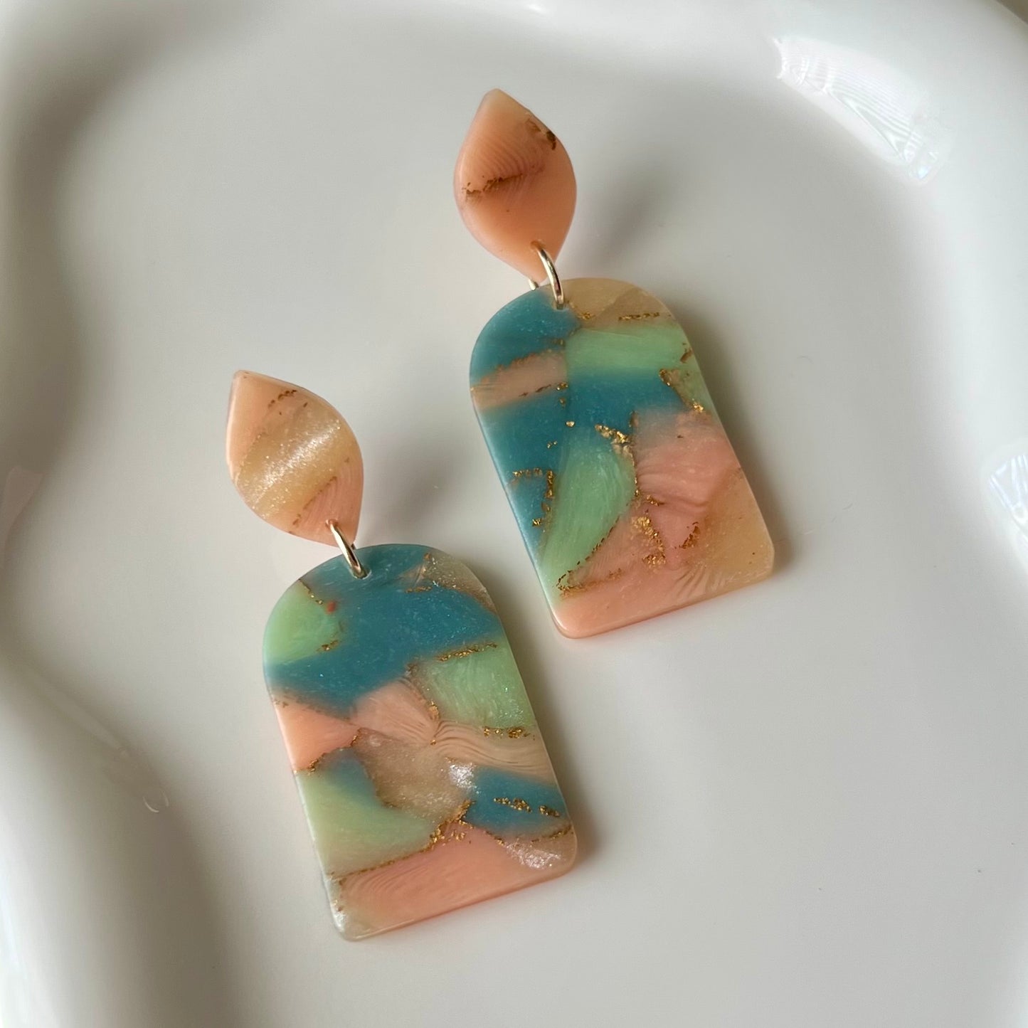 Lucelle Collection: Polymer Clay Earrings