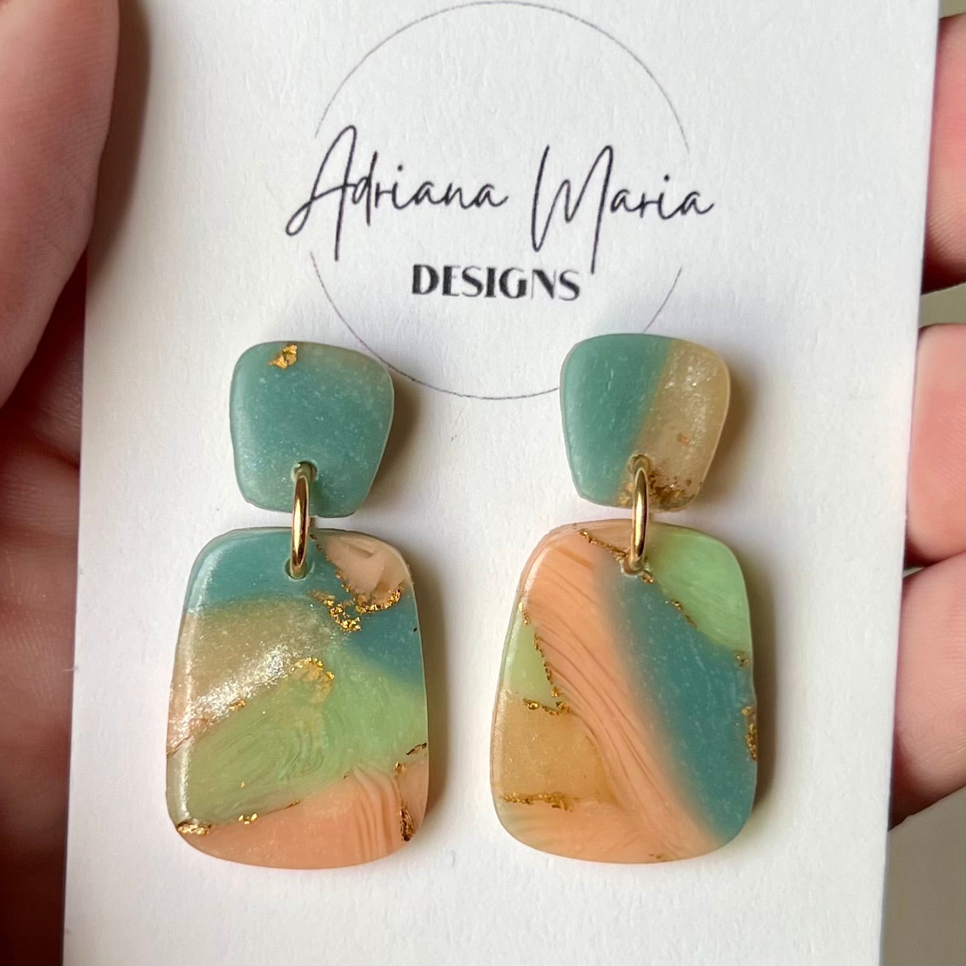 Lucelle Collection: Polymer Clay Earrings