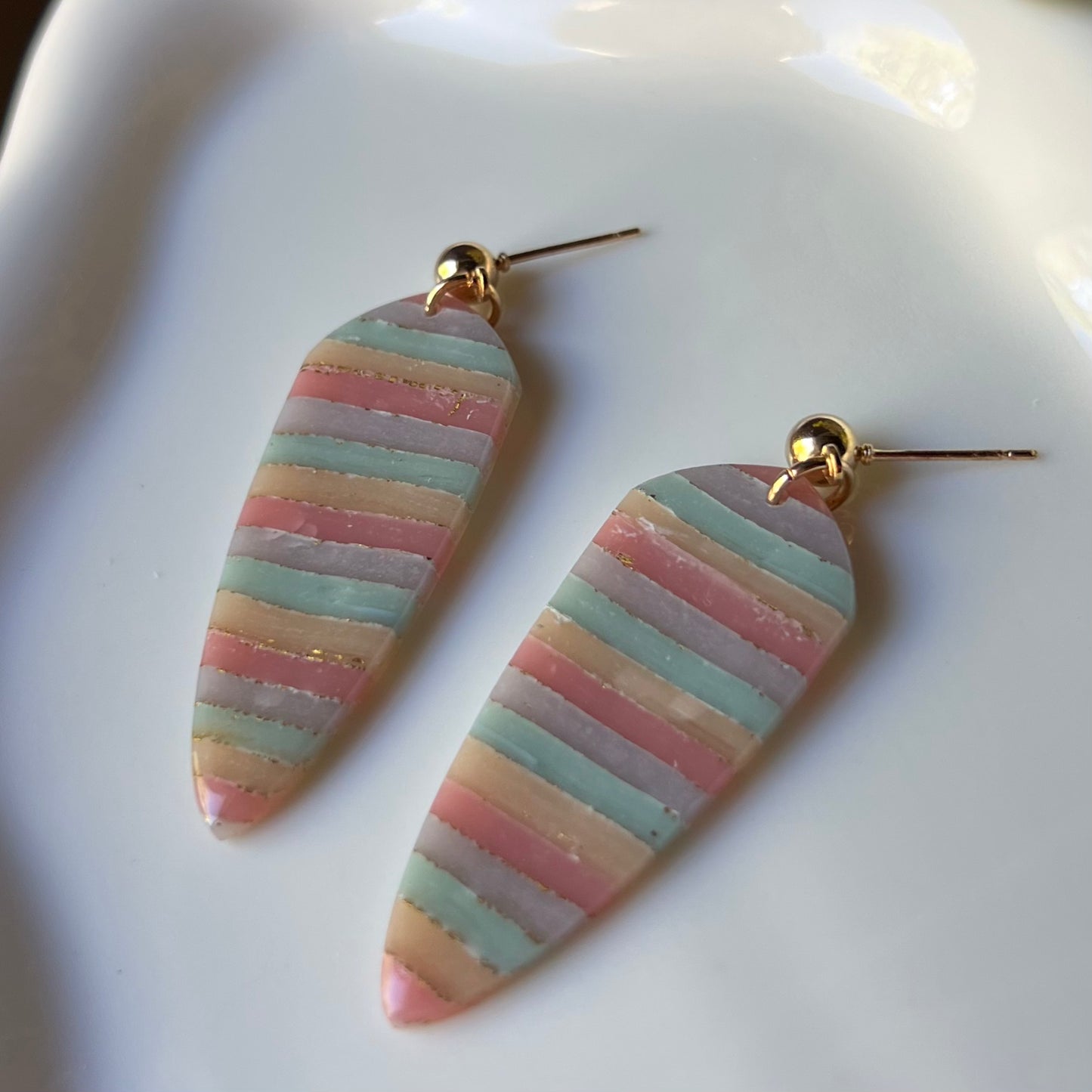 Dagger Polymer Clay Earrings