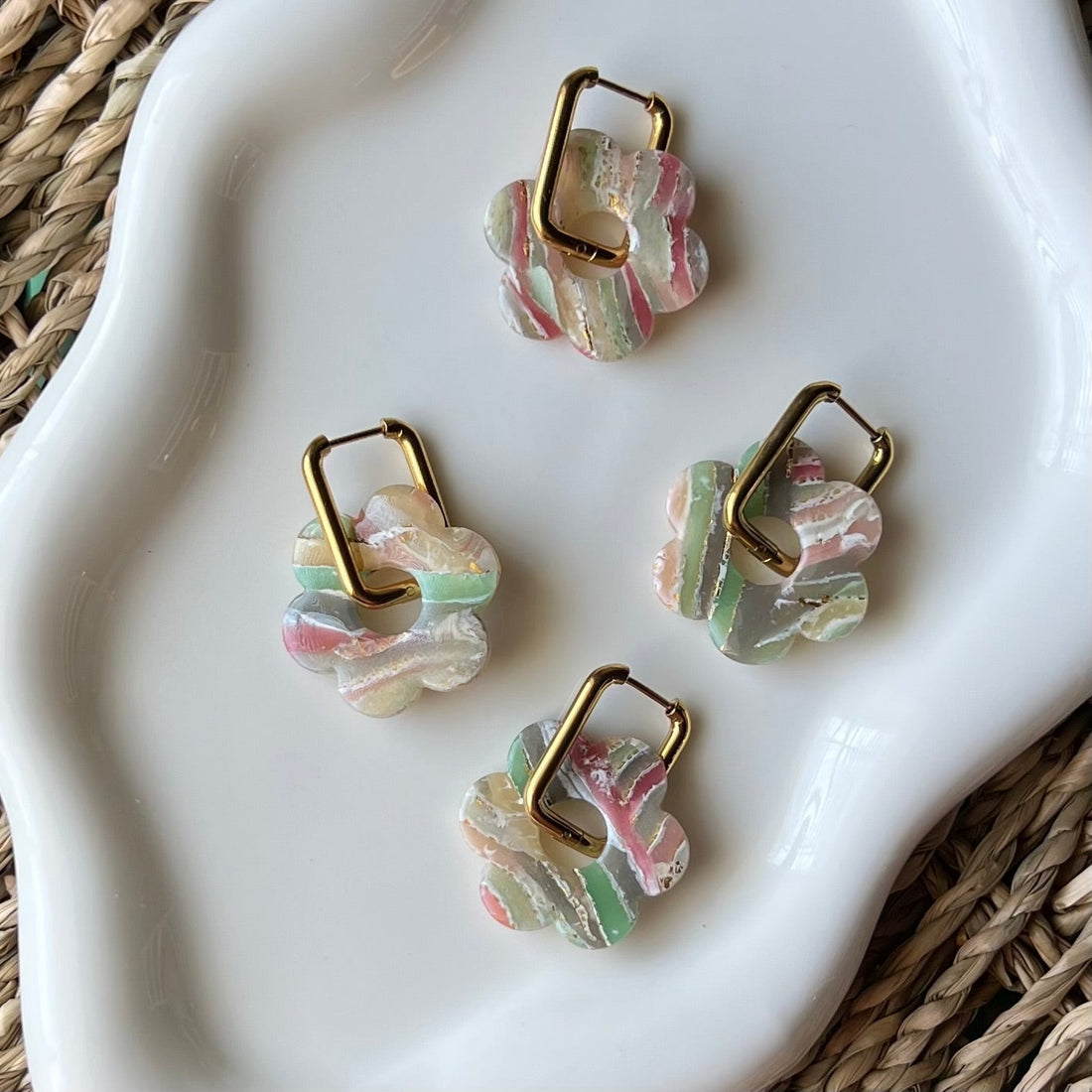 Why I Don’t Use Resin on Polymer Clay Earrings (Non-Toxic Finish)
