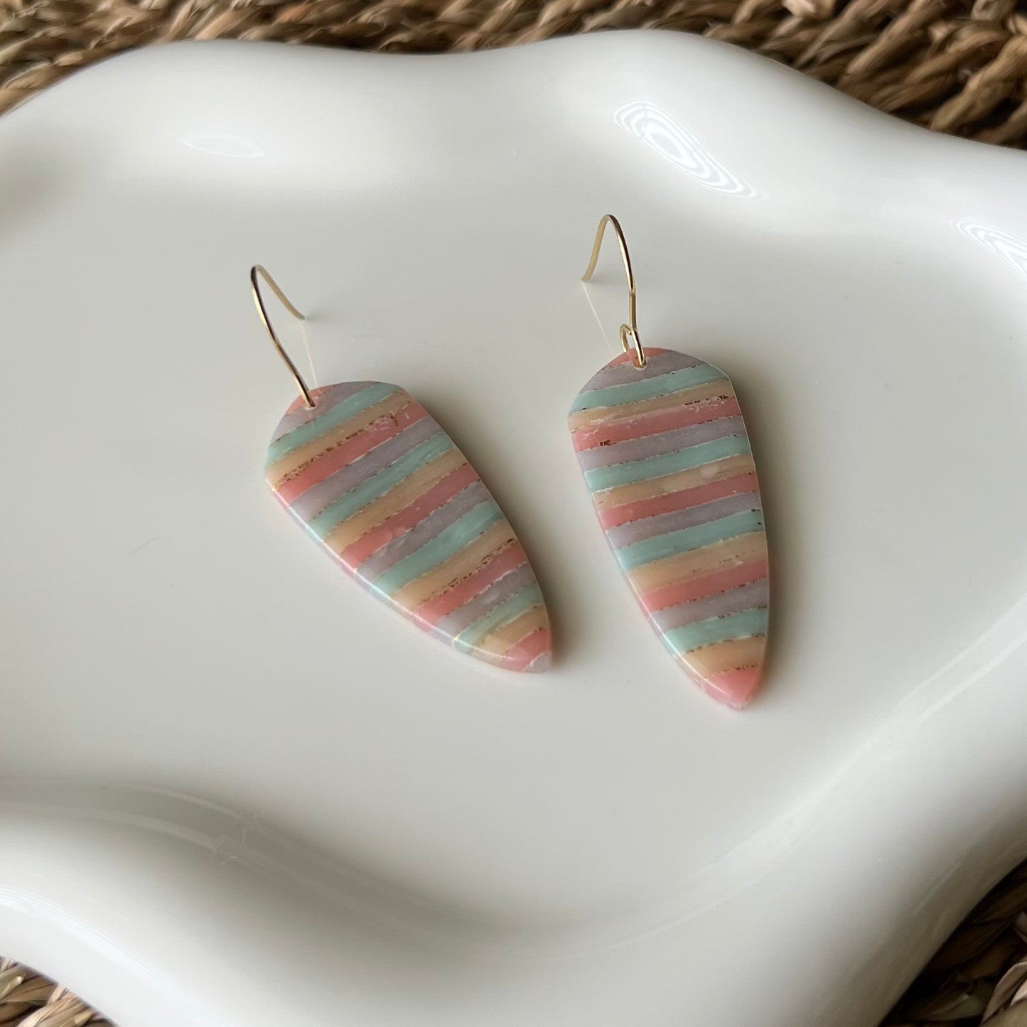 Dagger Polymer Clay Earrings