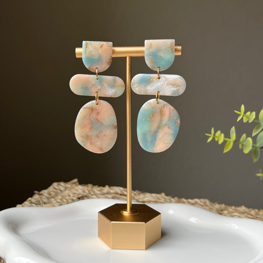 Lucelle Collection: Polymer Clay Statement Earrings
