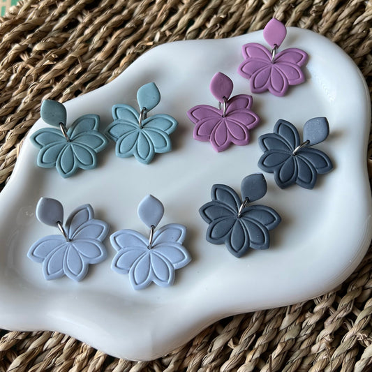 The Luna Bloom Polymer Clay Earrings