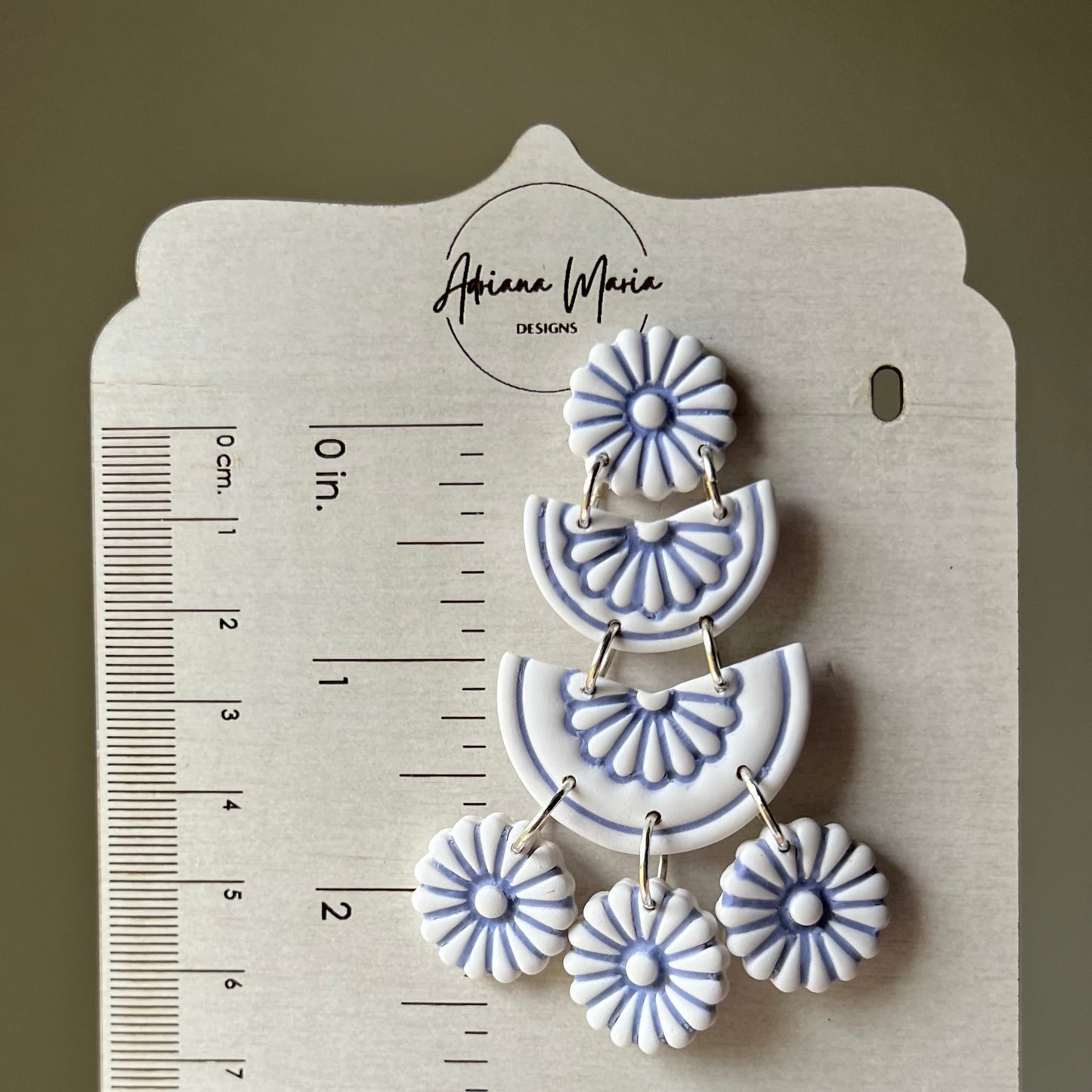 The Solea Statement Polymer Clay Dangle Earrings