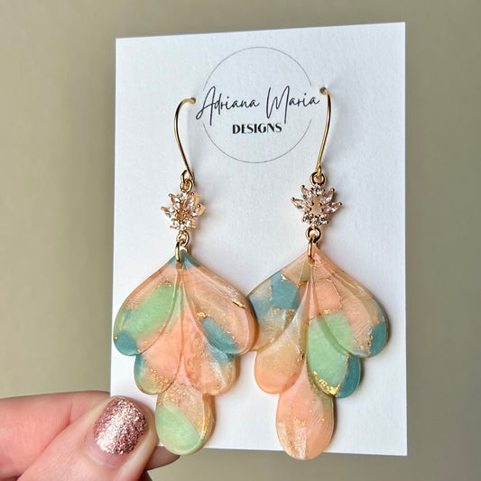 Lucelle Collection: Polymer Clay Statement Earrings