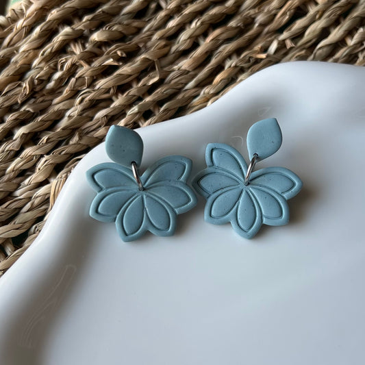 The Luna Bloom Polymer Clay Earrings