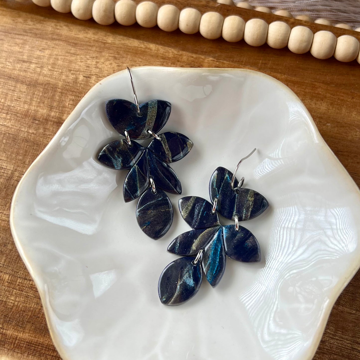 Polymer Clay Statement Earrings
