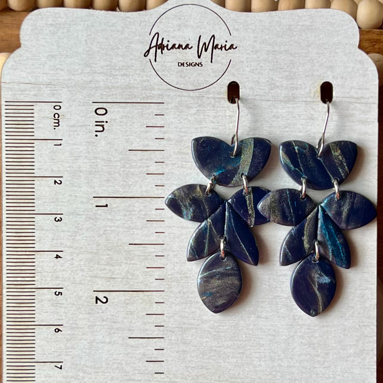 Polymer Clay Statement Earrings