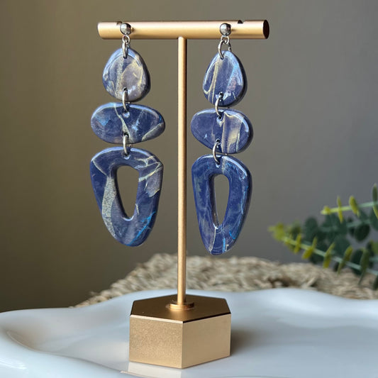 Polymer Clay Statement Earrings