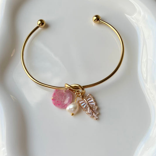 Love Knot Bangle Bracelet